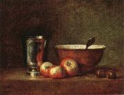 jean-Baptiste-Simeon Chardin Still Life Norge oil painting reproduction